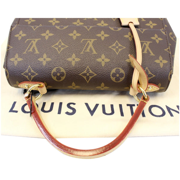 LOUIS VUITTON Cluny BB Monogram Canvas Shoulder Crossbody Bag-US