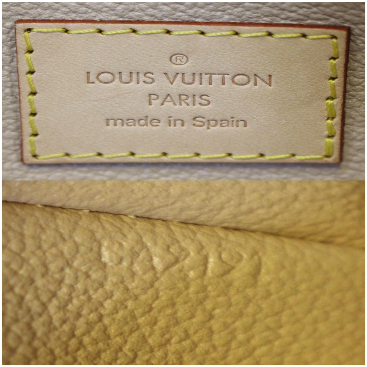 LOUIS VUITTON Damier Azur Cosmetic Pouch 1287347
