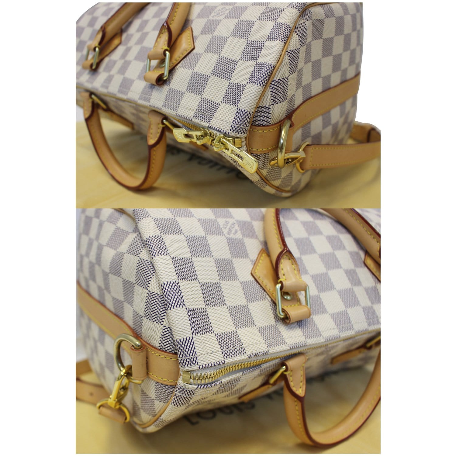 Louis Vuitton Damier Azur Speedy Bandouliere 35 - Neutrals Handle Bags,  Handbags - LOU621490