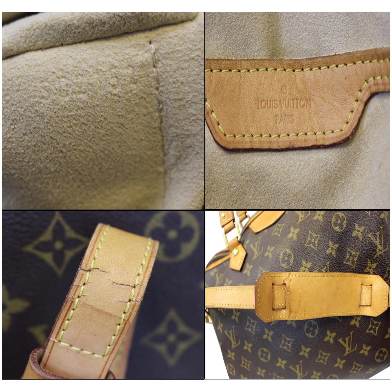 Retiro leather handbag Louis Vuitton Brown in Leather - 21794437