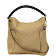 LOUIS VUITTON Bagatelle Monogram Empreinte Leather Shoulder Bag Beige