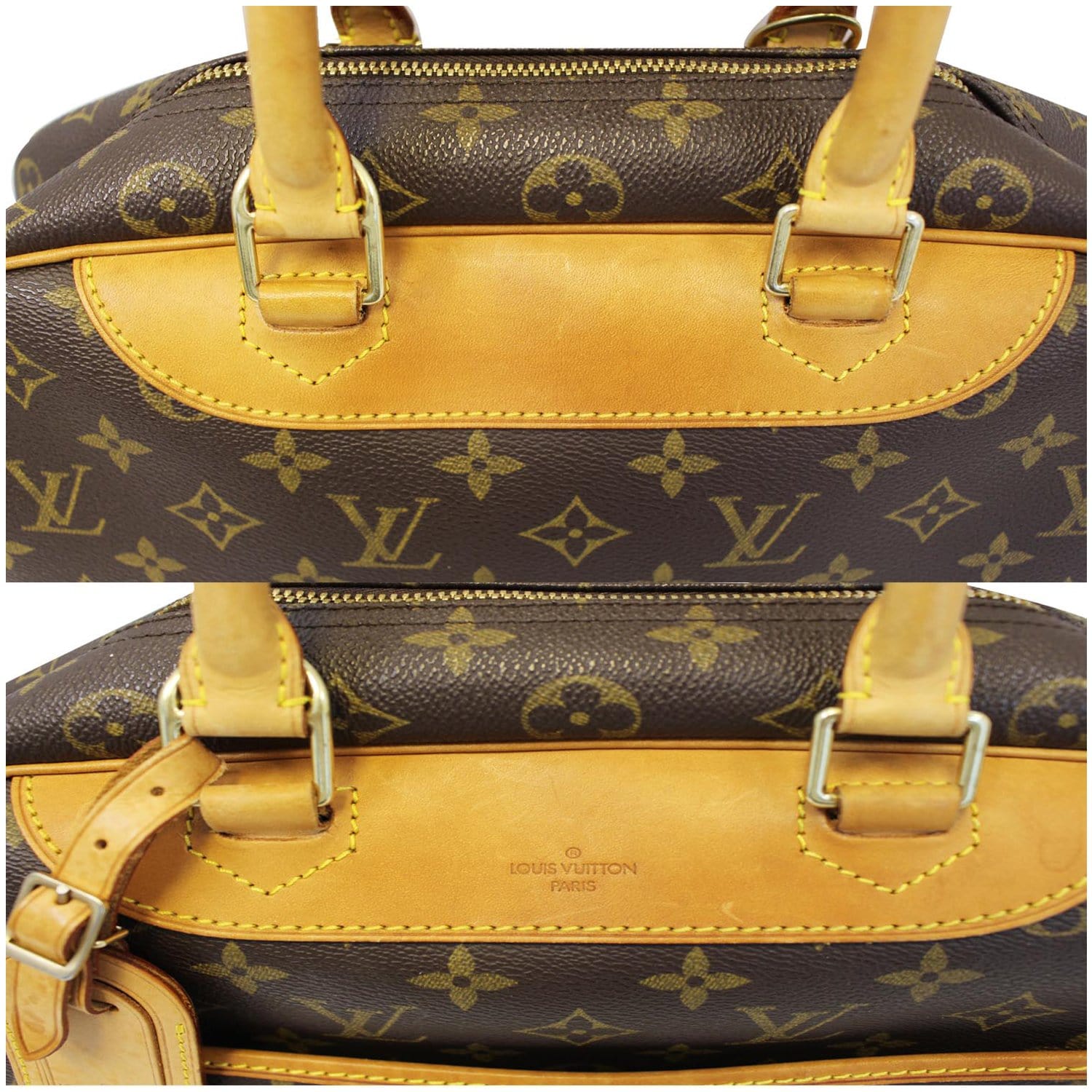 Louis Vuitton // Brown Monogram Deauville Bag – VSP Consignment