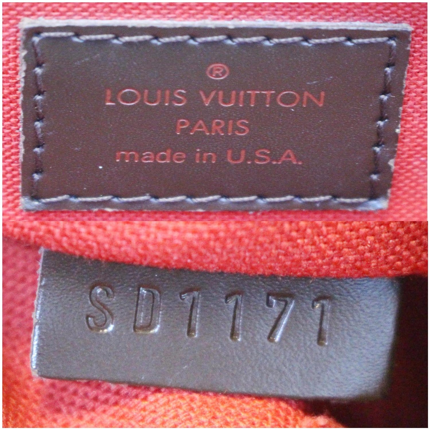 Auth Louis Vuitton Damier Canvas Westminster PM Shoulder Bag SD1182
