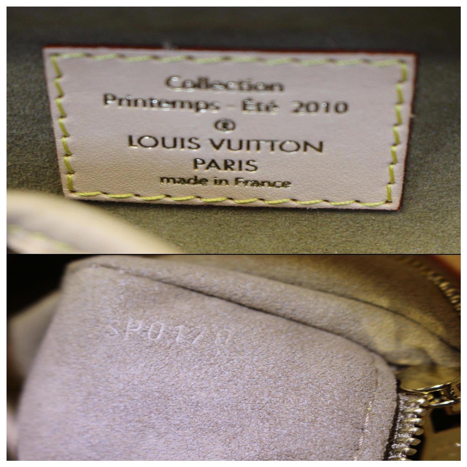Louis Vuitton Green, Metallic Monogram Eden Néo mm