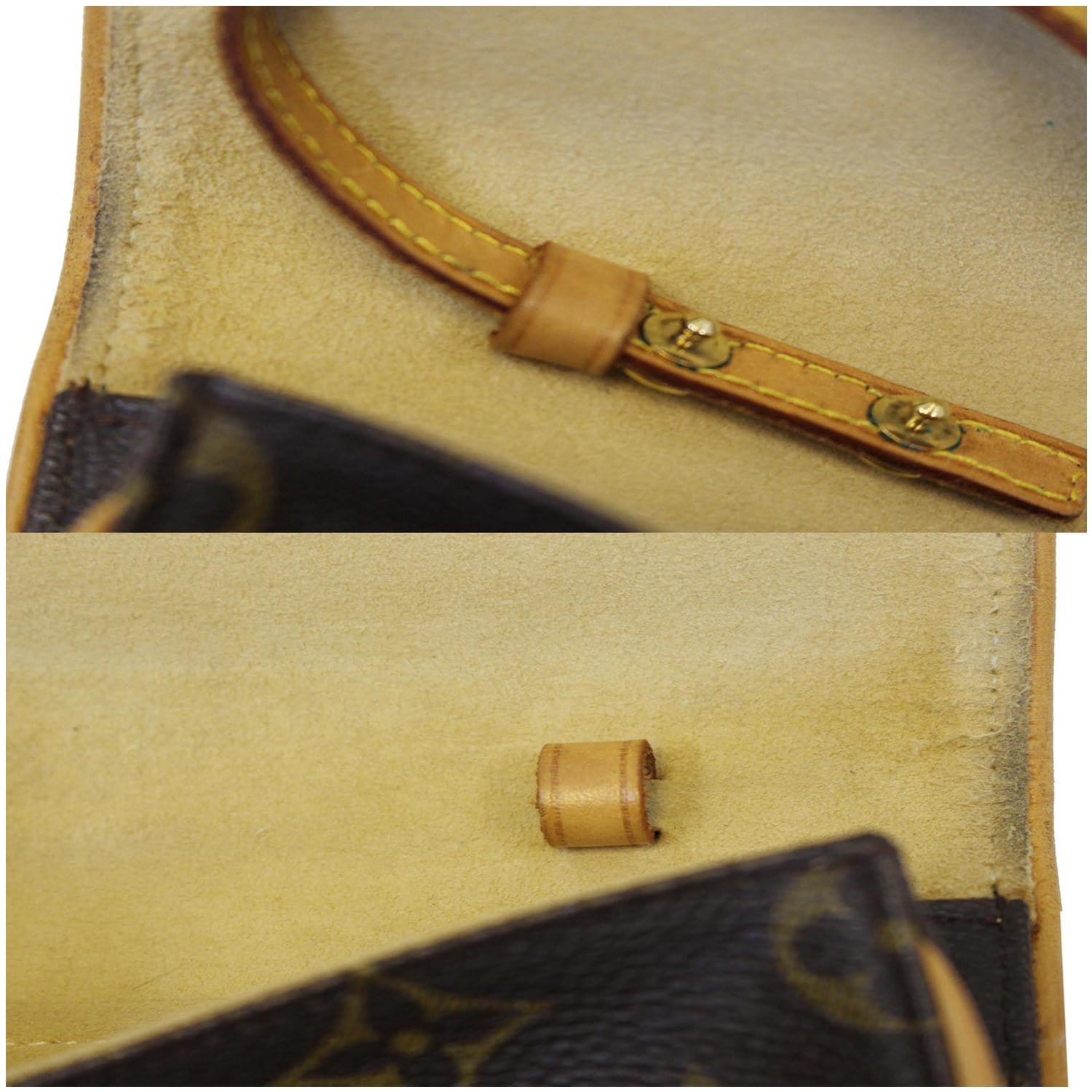 Louis Vuitton Brown Monogram Pochette Twin GM Cloth ref.982274 - Joli Closet
