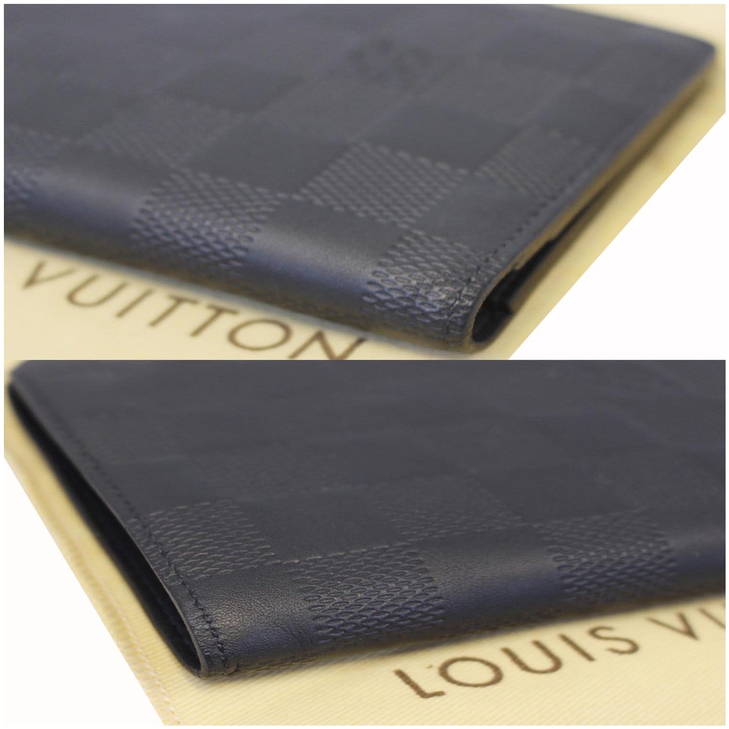 Louis Vuitton Damier Infini Pocket Organiser, Black