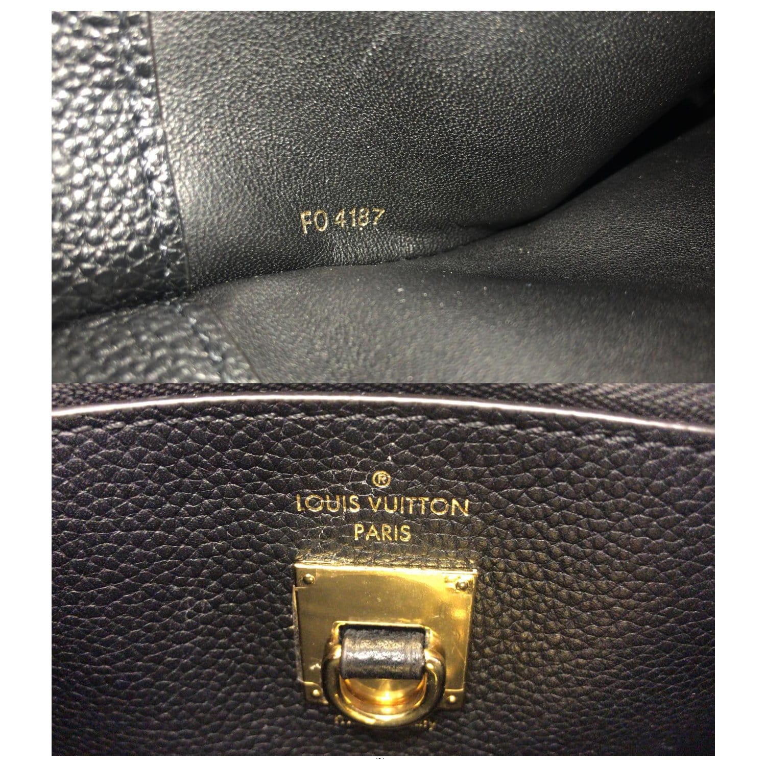 Louis Vuitton Taurillon City Steamer MM - Black Handle Bags