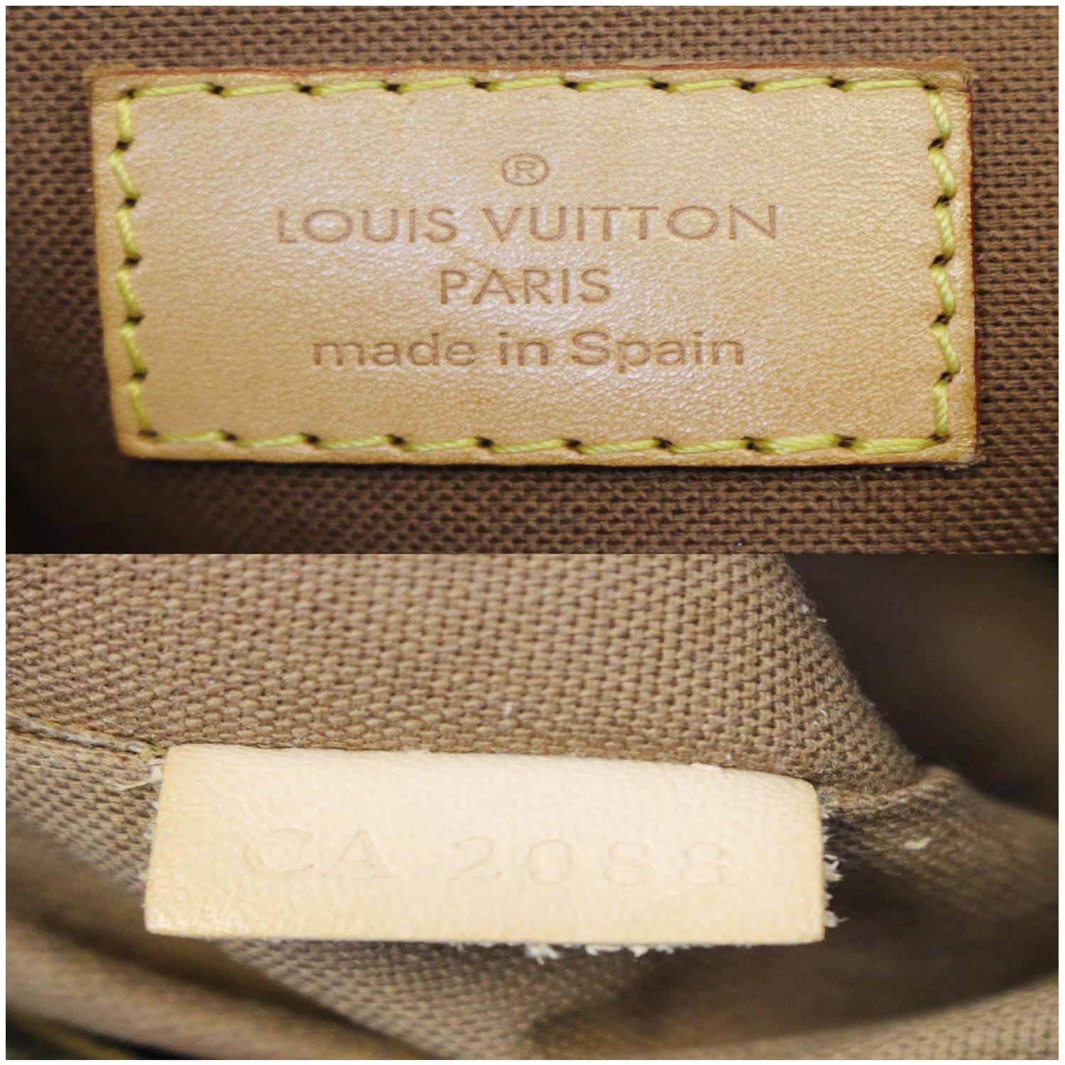 Louis Vuitton Odeon PM Monogram Canvas Brown Leather ref.523683