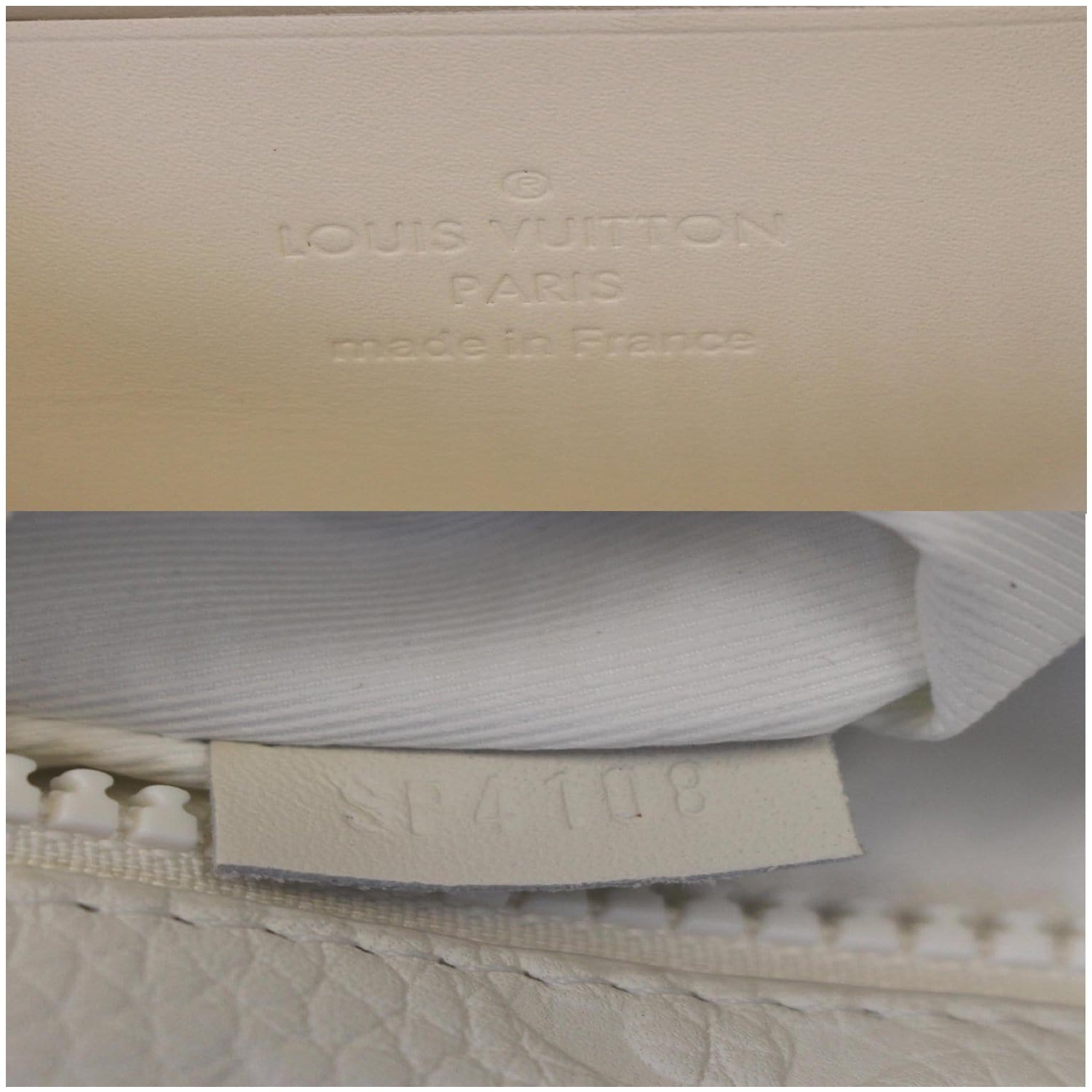 LOUIS VUITTON Monogram Prism Pochette Volga Clutch Bag Silver M55261 LV  43661a Silvery Cloth ref.948902 - Joli Closet