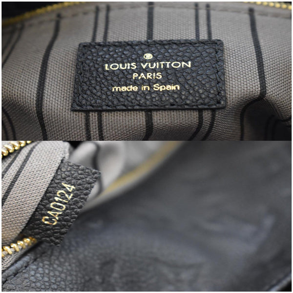 LOUIS VUITTON Metis Hobo Monogram Empreinte Shoulder Bag Black