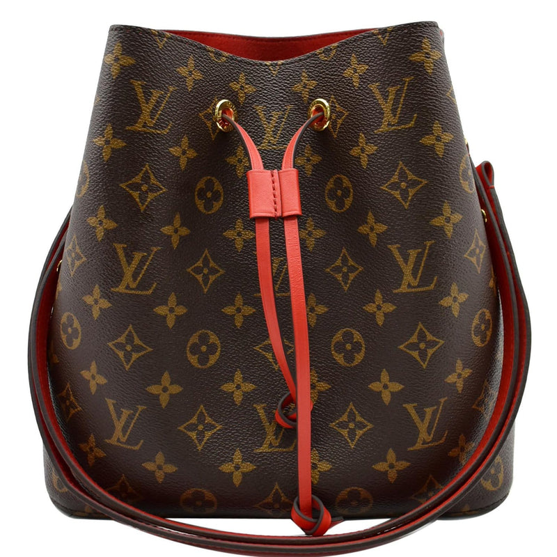 LOUIS VUITTON Monogram Braided Neonoe Coquelicot 312970