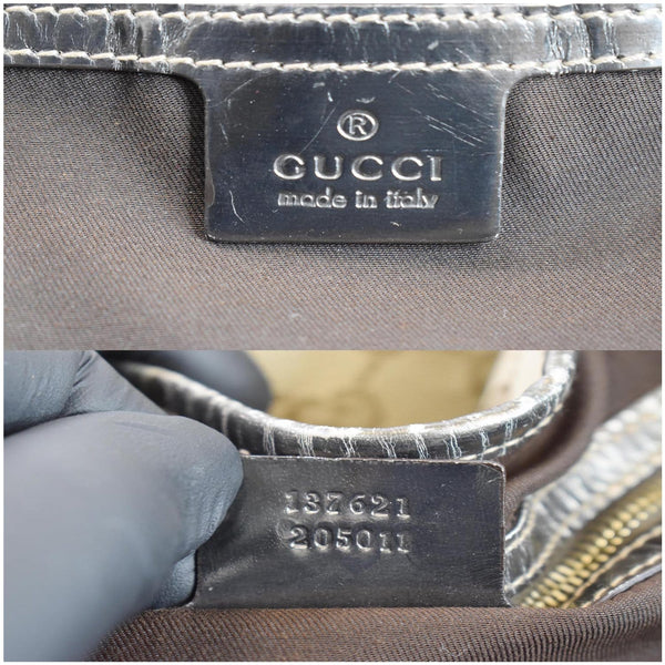 Gucci Pelham Medium GG Canvas Hobo Bag made in Itlay