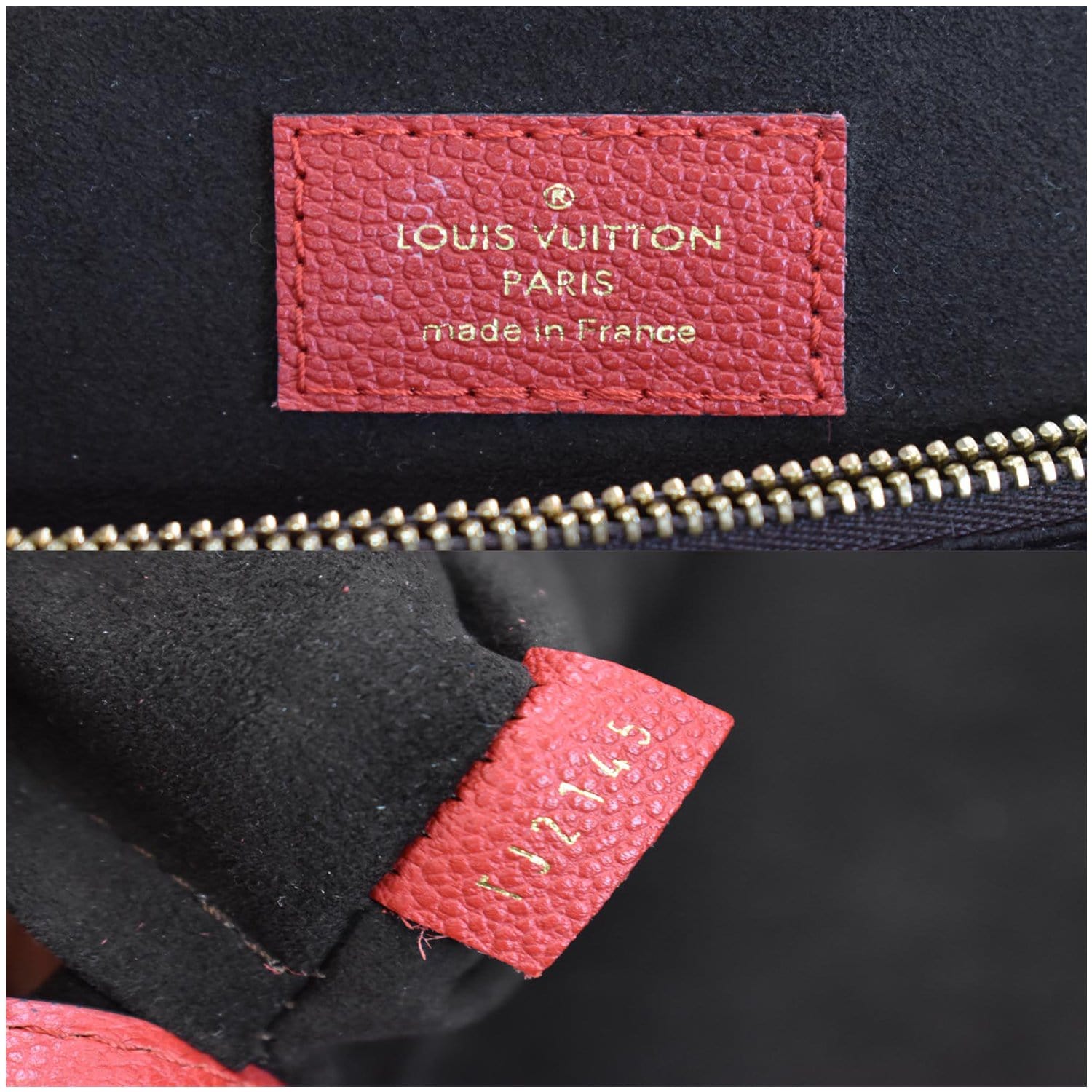 Louis Vuitton Trocadero Empreinte Noir bag - the luxury cabinet