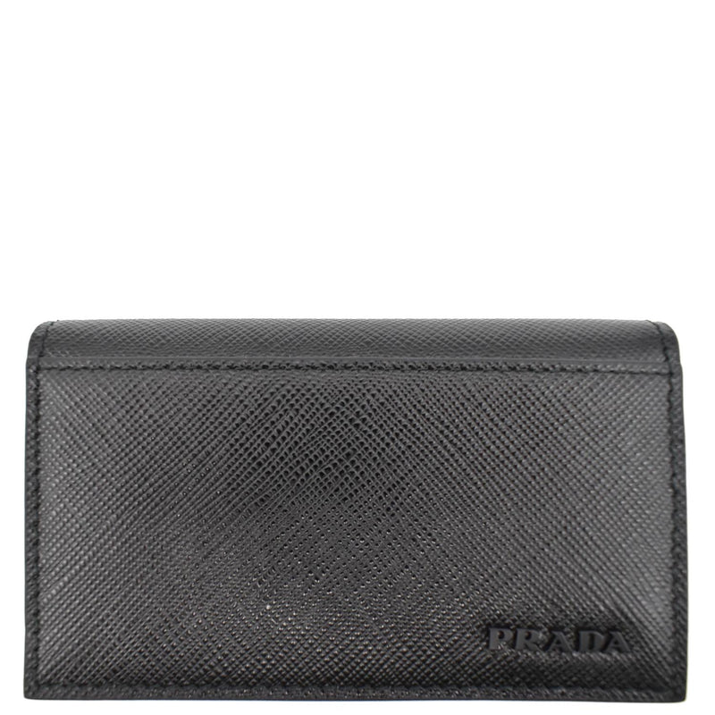 AUTHENTIC PRADA Nylon & Saffiano Leather Black Wallet CHIC 💖💖