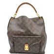 LOUIS VUITTON Metis Monogram Canvas Hobo Shoulder Bag Brown