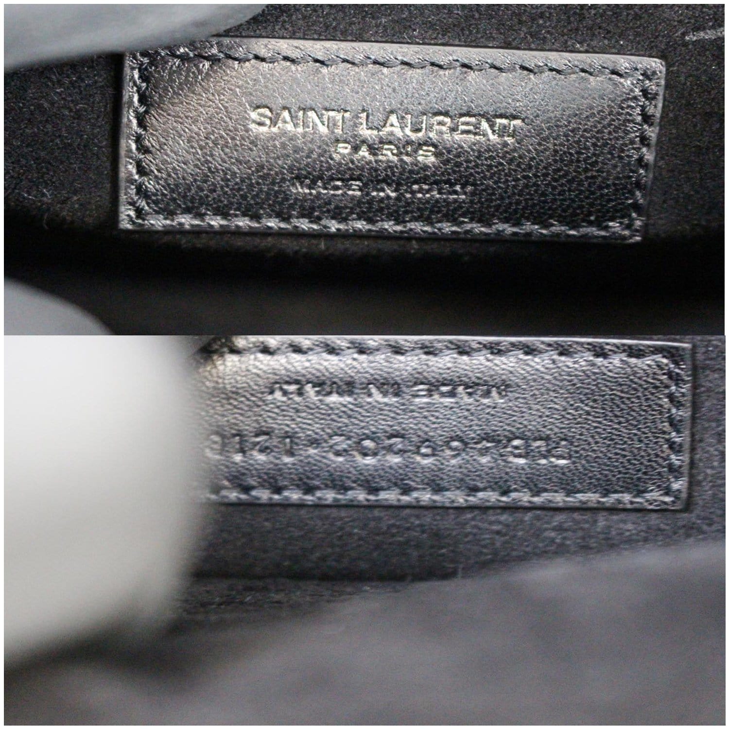 Saint Laurent Monogram Sunset Medium Braided Strap Black Leather Shoul -  MyDesignerly