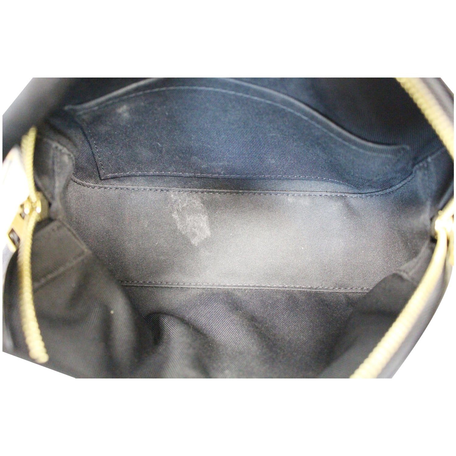 Auth LOUIS VUITTON Saintonge M43555 Noir Monogram CA1199 Shoulder Bag  Leather