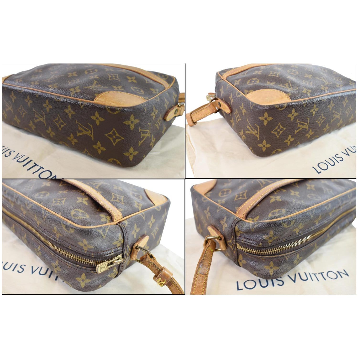 Louis Vuitton Monogram Trocadero 23 Shoulder Bag M51276 LV Auth