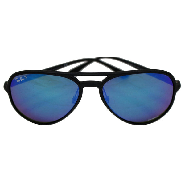 RAY-BAN RB4320CH-601S/A1 Sunglasses Blue Mirror Polarized Chromance Lens