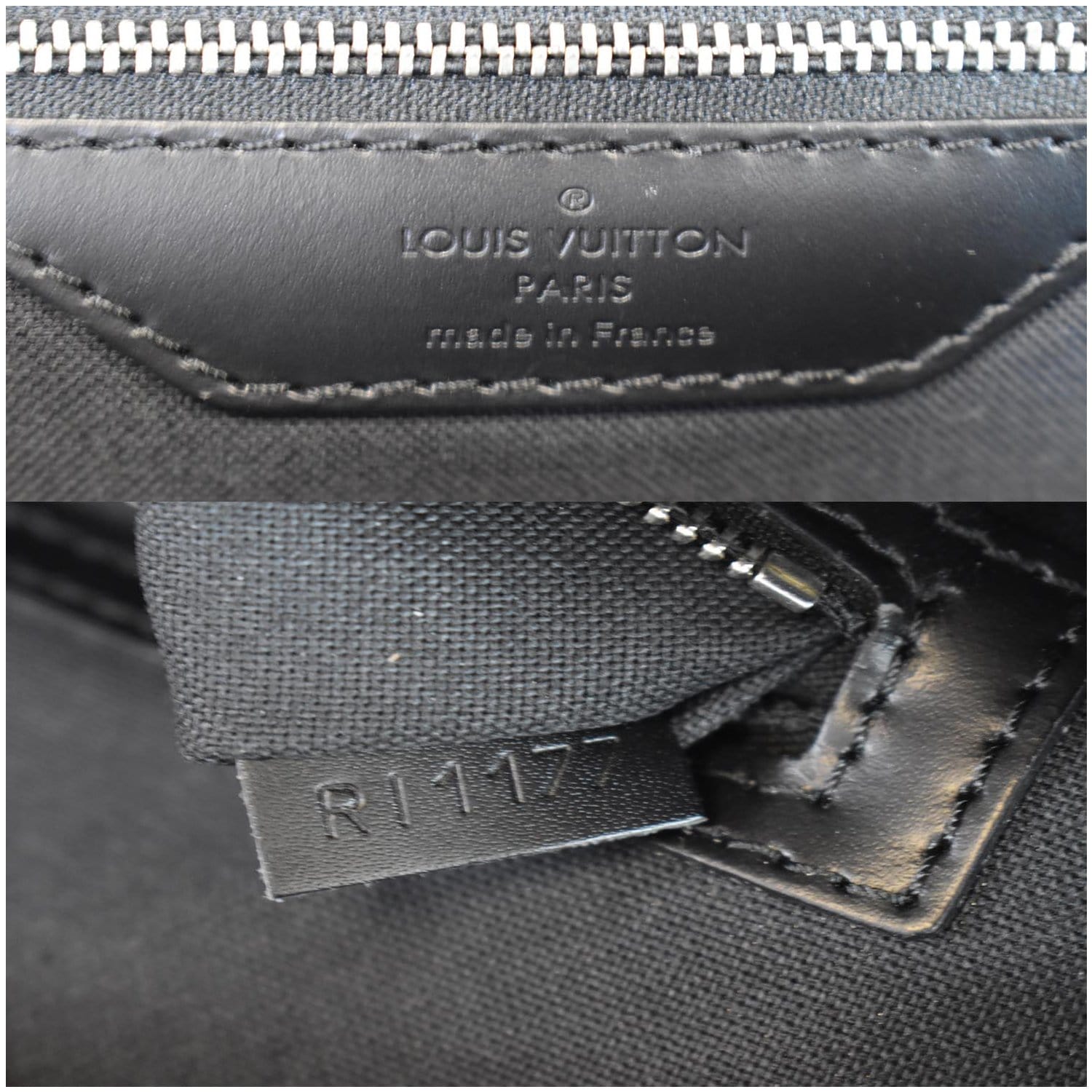 Louis Vuitton Porte Documents Voyage in Black