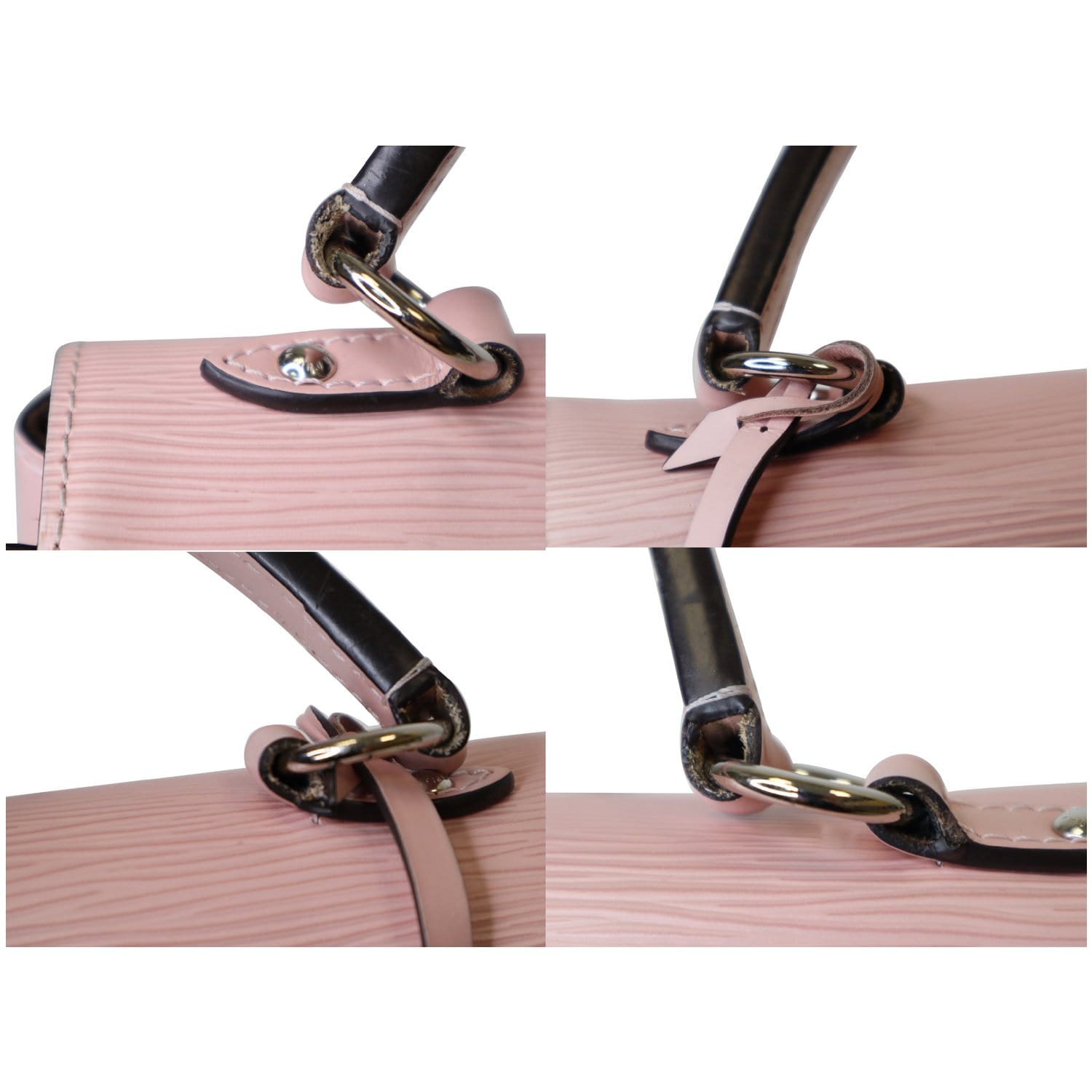 Pale pink Cluny BB bag in Epi leather Louis Vuitton Numbered