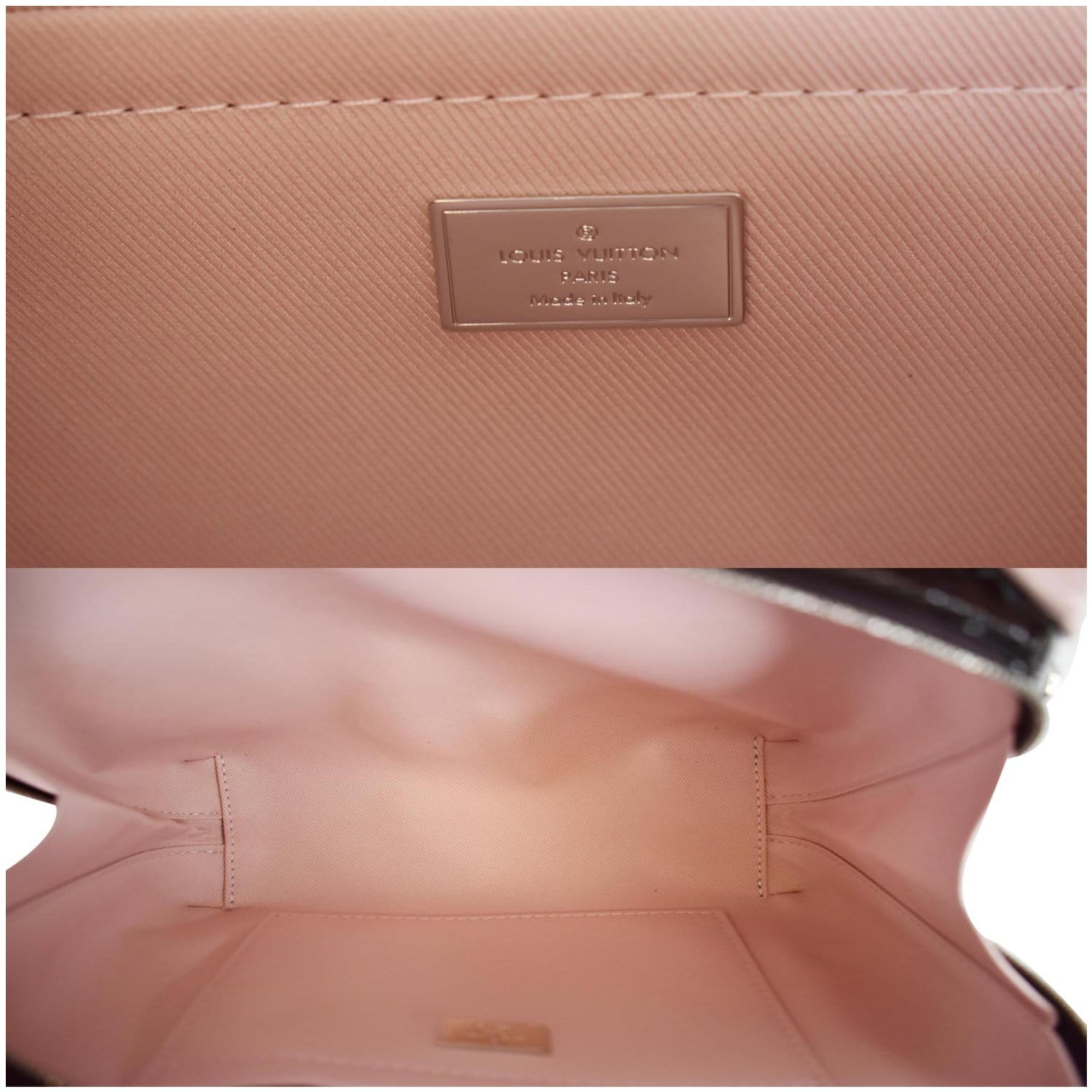 Louis Vuitton Monogram Vernis Amaranth Leather Félicie Pochette Clutch Bag