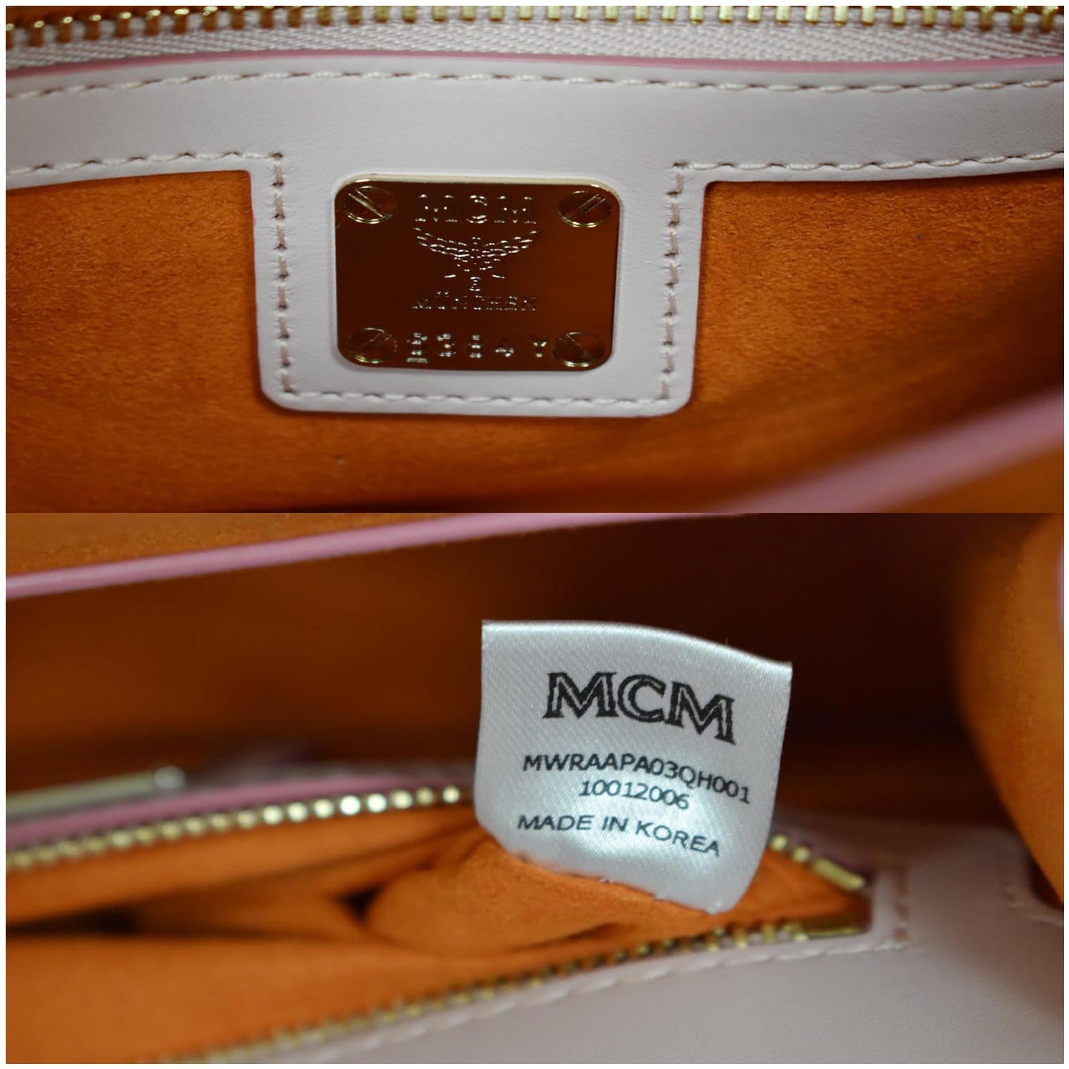 MCM Patricia Visetos Mini Backpack