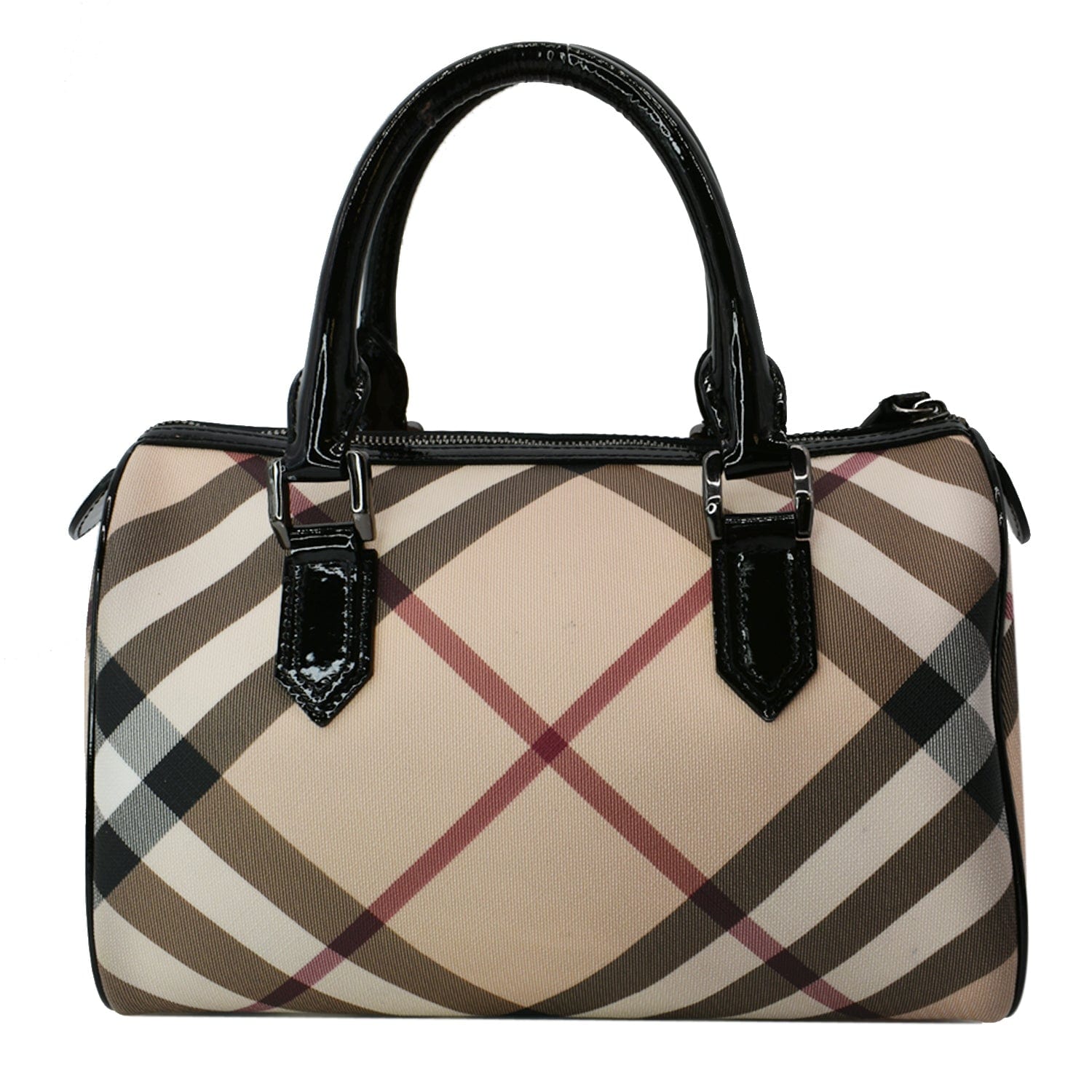 Burberry nova check small clearance handbag