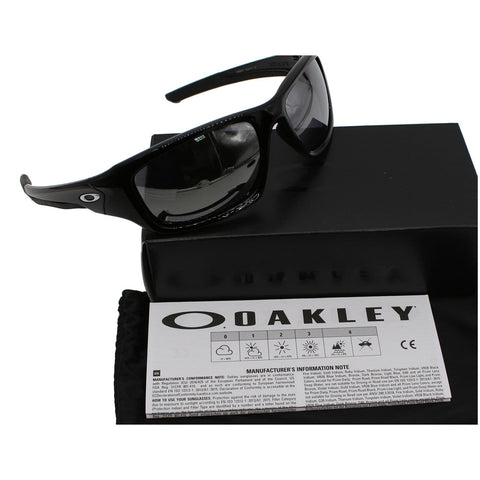 OAKLEY OO9236-01 Valve Sunglasses Black Iridium Lens