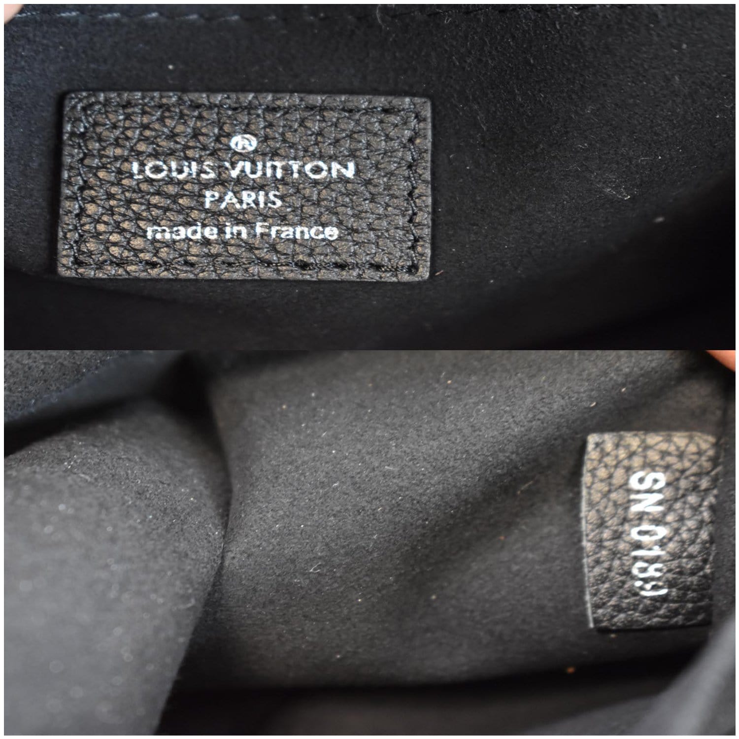LOUIS VUITTON MyLockme BB Leather Crossbody Bag Black - 15% OFF