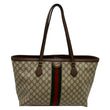 GUCCI Ophidia Medium GG Supreme Canvas Tote Bag Beige 631685