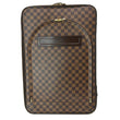 LOUIS VUITTON Pegase 55 Damier Ebene Suitcase Travel Bag Brown