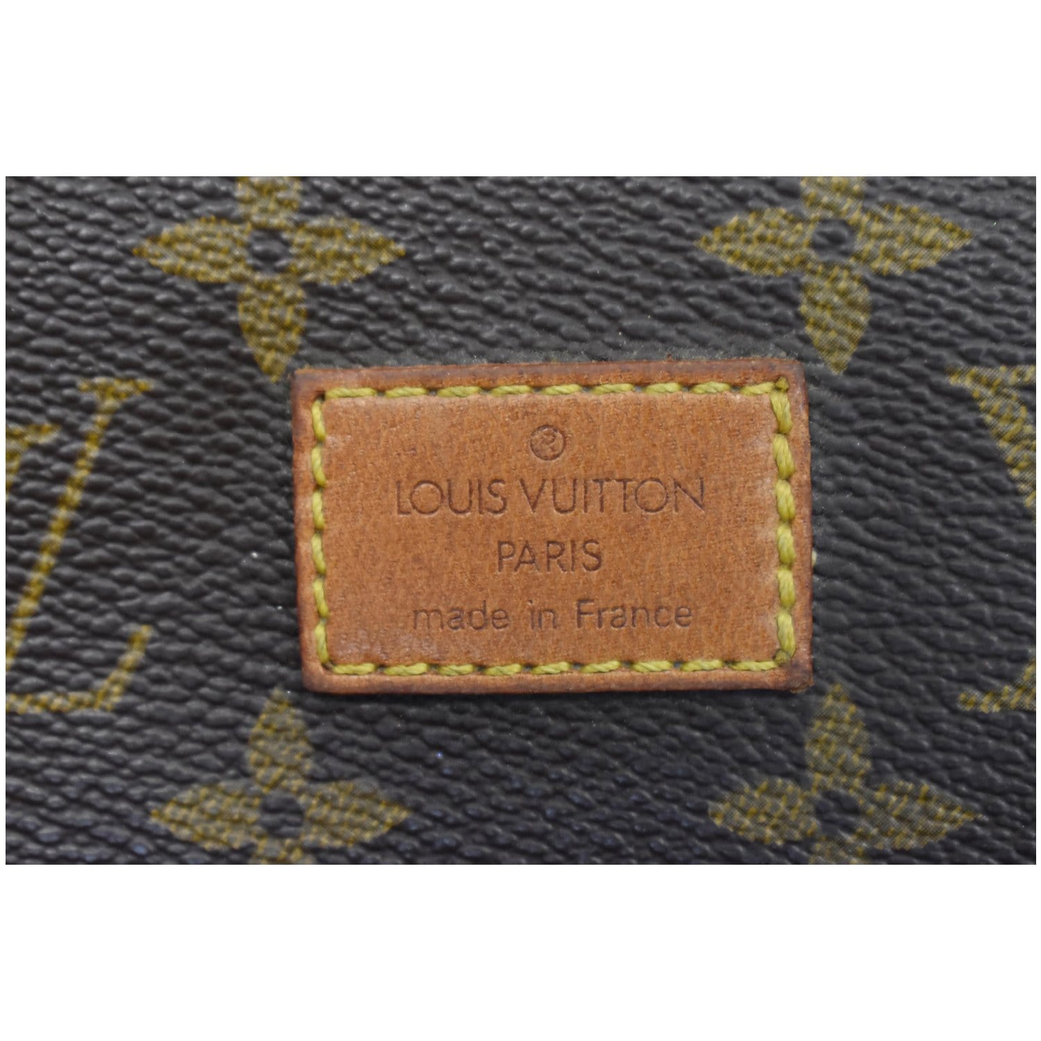 LOUIS VUITTON LV Saumur 35 Used Shoulder Bag Monogram Brown M42254 #AG812 Y