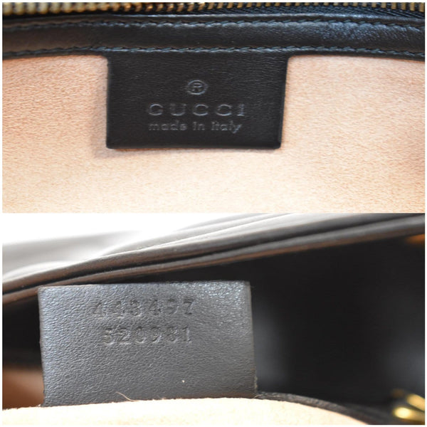Gucci GG Marmont Small Matelasse Leather Bag - made in Italy | DDH