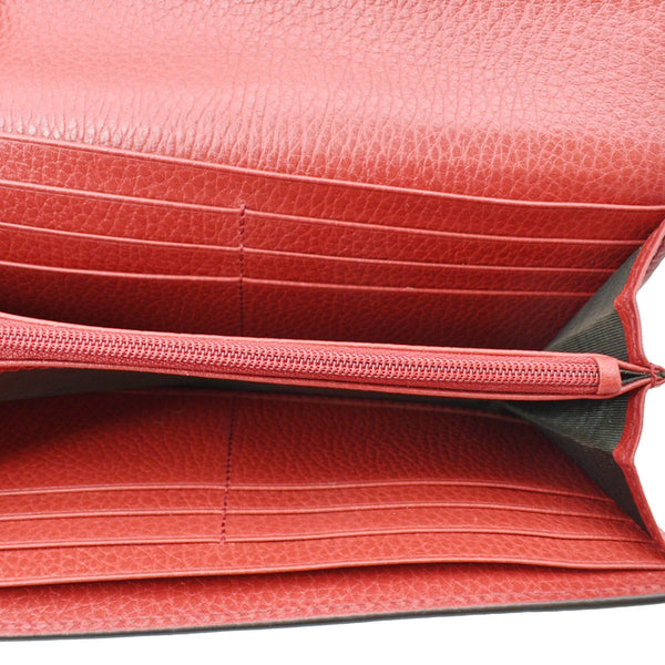 Gucci GG Interlocking Continental Leather Wallet - DDH