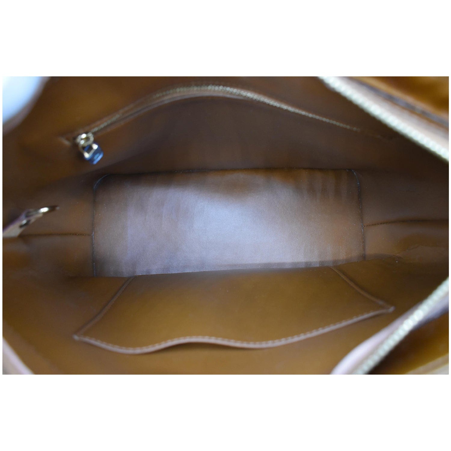 Houston Monogram Vernis Leather Shoulder Bag (Authentic Pre-Owned)