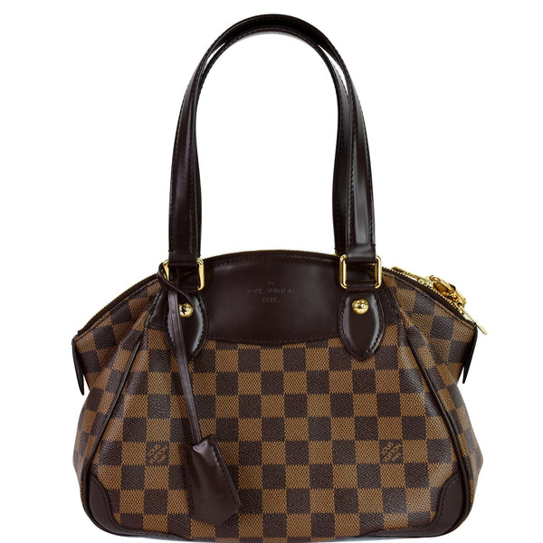 Louis Vuitton Verona PM Damier Ebene Satchel Tote Bag - women bag