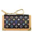 Louis Vuitton Pochette Key Cles Coin Case Multicolor.
