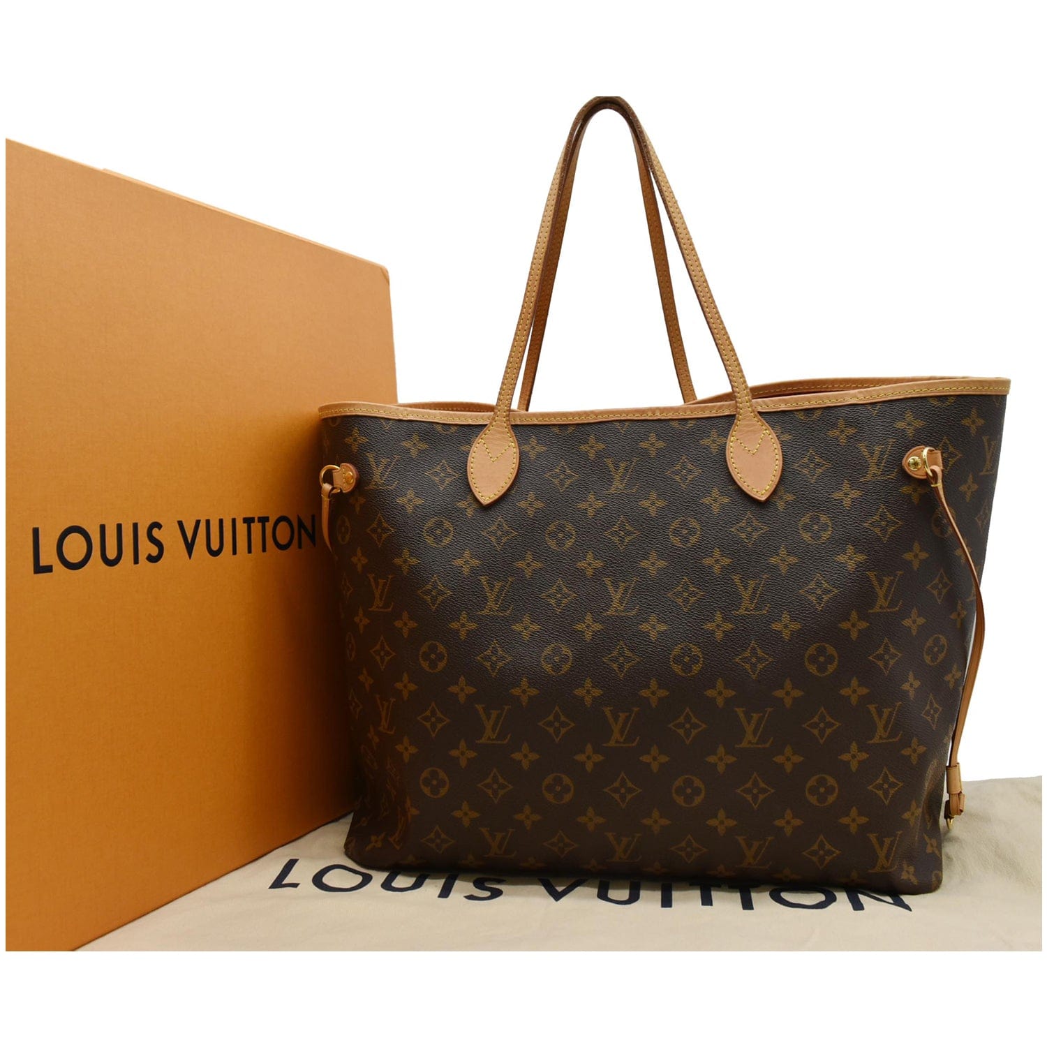 PreOrderAuthentic Louis Vuitton Monogram Neverfull GM Tote Bag