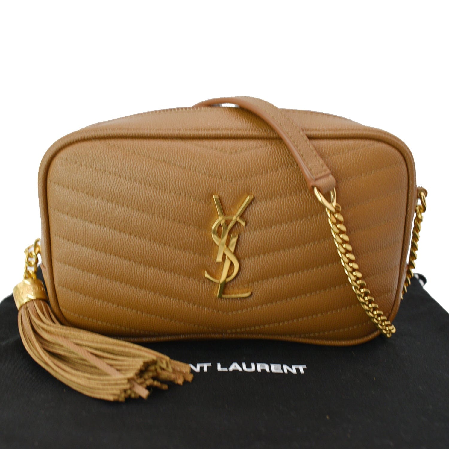 Saint Laurent - Mini Lou Bag - Women - Leather - One Size - Brown