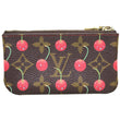 Louis Vuitton Limited Edition Monogram Cerises Round Coin Pouch (SHF-2 –  LuxeDH