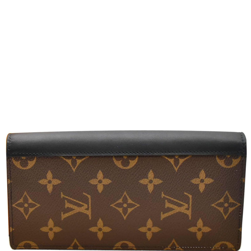 Louis Vuitton, Bags, Auth Louis Vuitton Monogram Macassar Portefeuille  Brazza Wallet