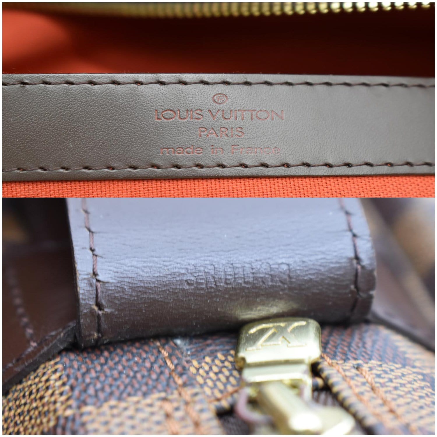 Louis Vuitton LOUIS VUITTON Damier Naviglio Shoulder Bag Ebene