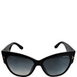 TOM FORD Anoushka Pilot Sunglasses 57mm TF371 Black