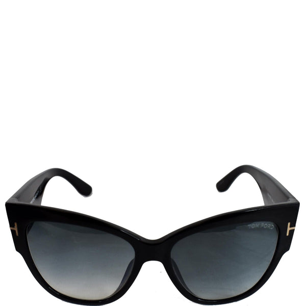 TOM FORD Anoushka Pilot Sunglasses 57mm TF371 Black