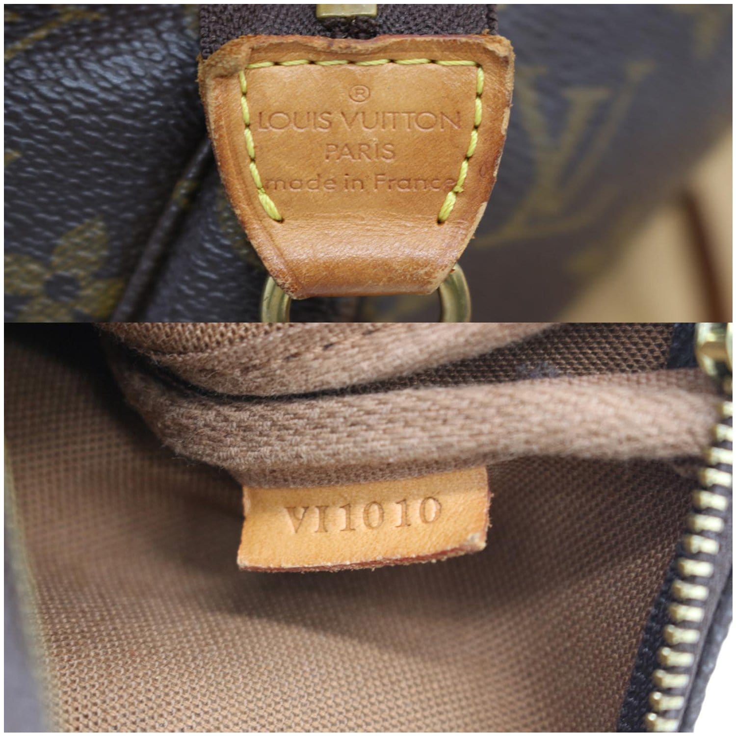 LOUIS VUITTON Pochette Accessoires Monogram Canvas Pouch