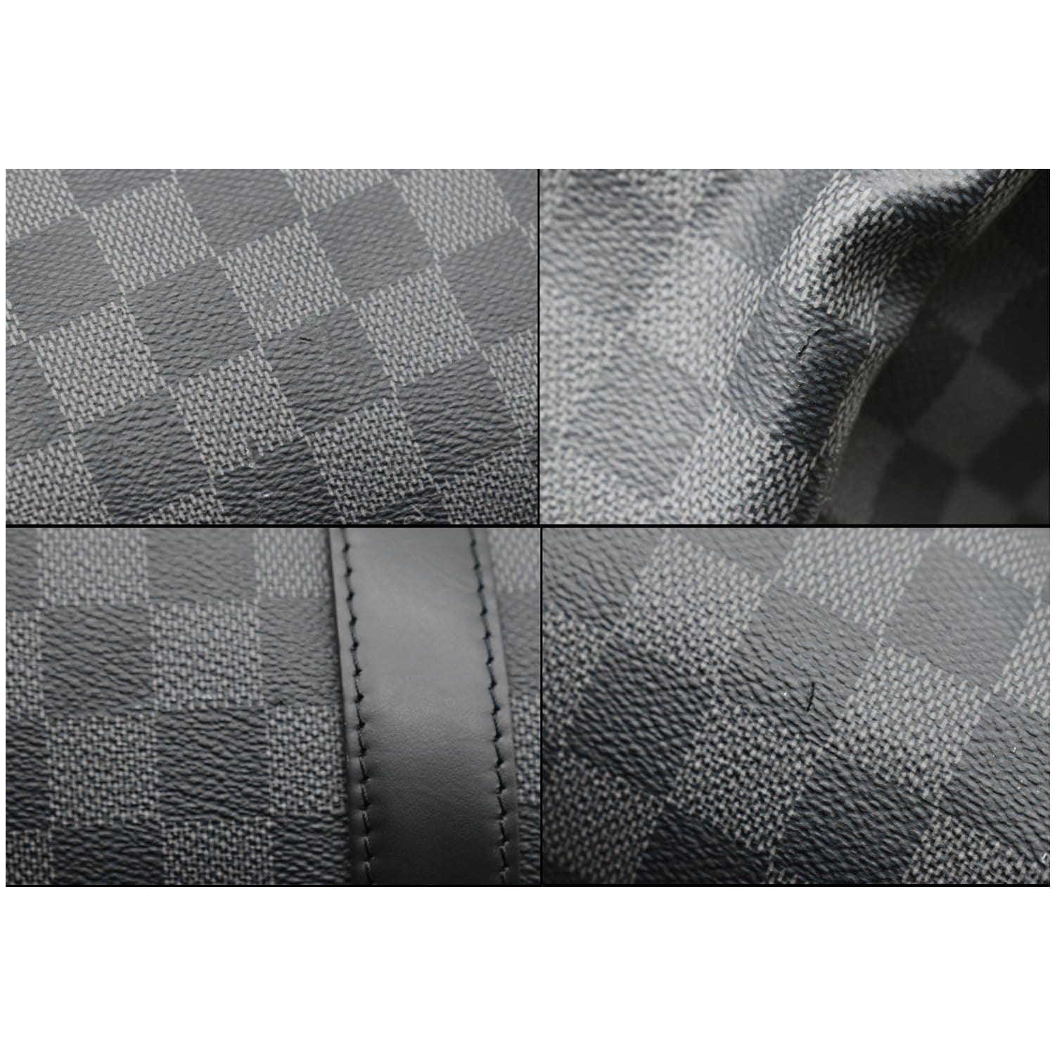 Louis Vuitton Damier Graphite Keepall Bandoulière 55 - Black