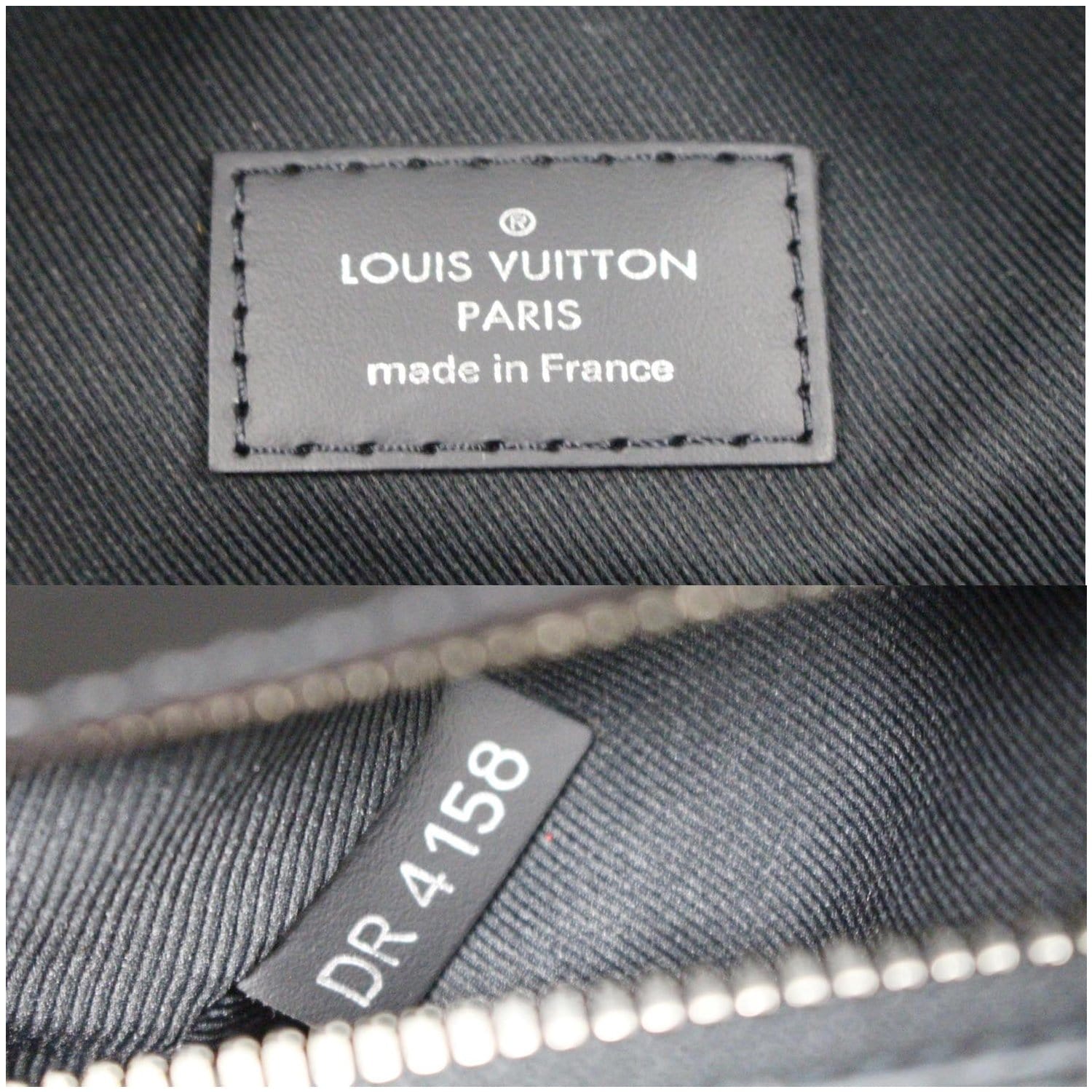 Louis Vuitton Backpack Josh Damier Graphite Alps in Coated Canvas