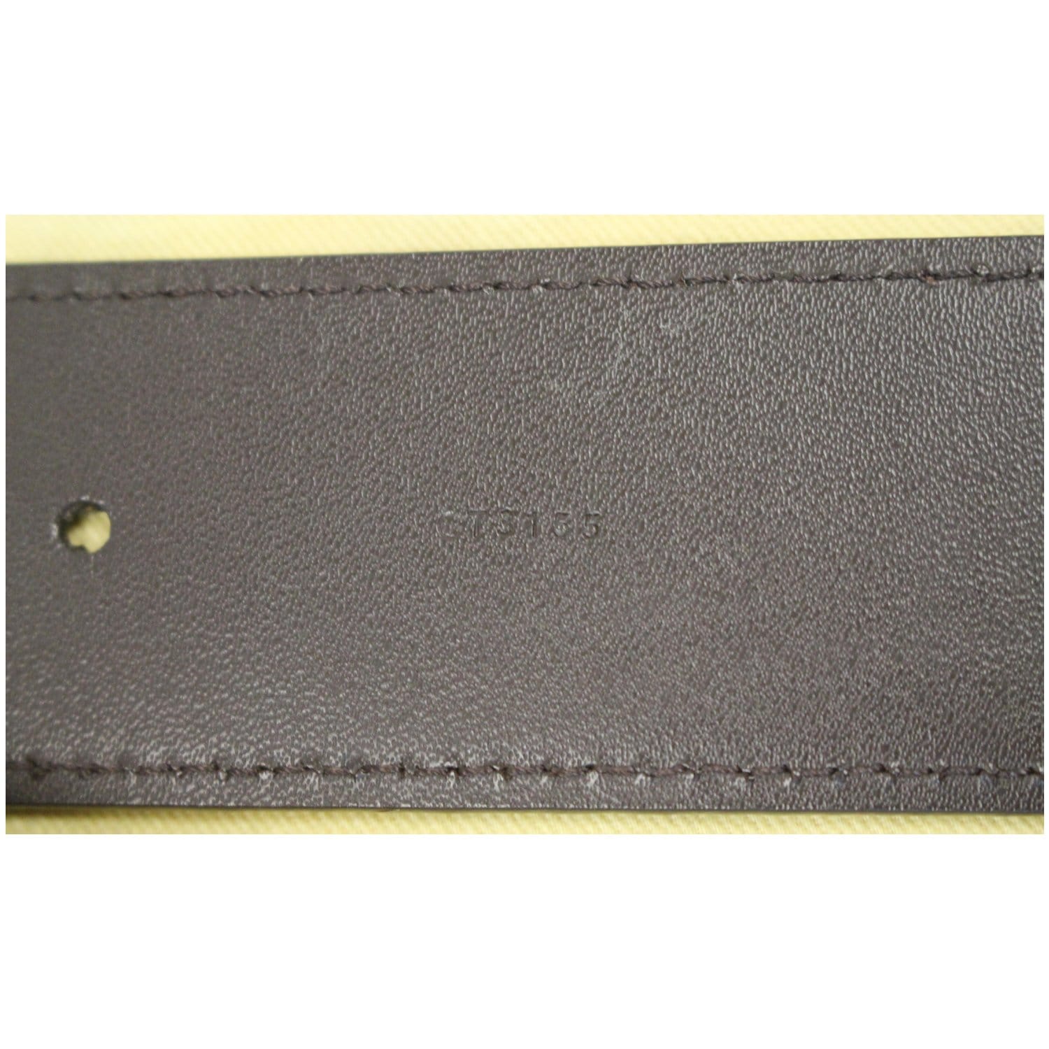 Louis Vuitton LV Initiales Belt Monogram Canvas Medium Brown 1997641