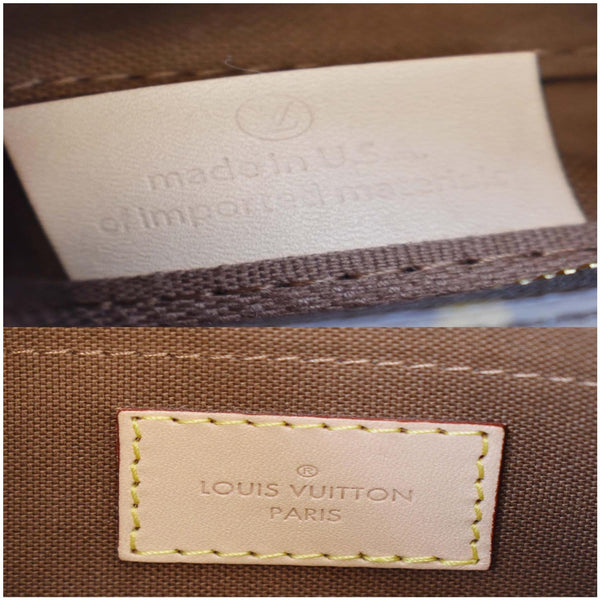 Louis Vuitton Multi Pochette Accessories Canvas Bag - made in USA